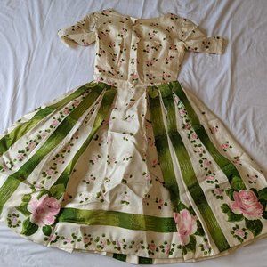 Vintage Floral Dress
